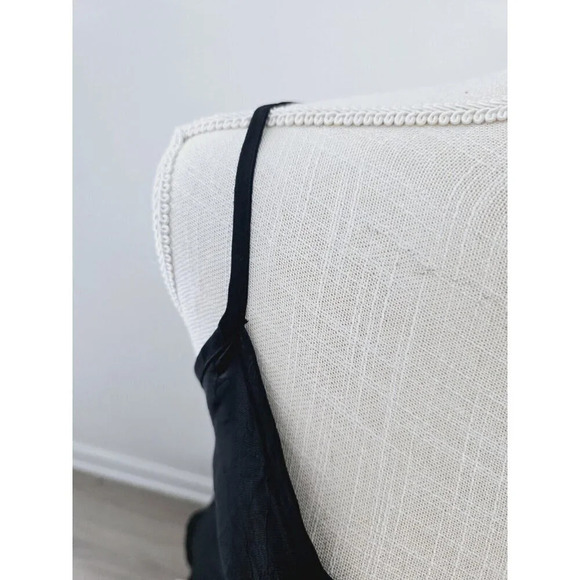 4th Reckless Black Crinkle NWT Sleeveless Midi Slip Dress US XL - UK 14 - EU 42 - Picture 8 of 16